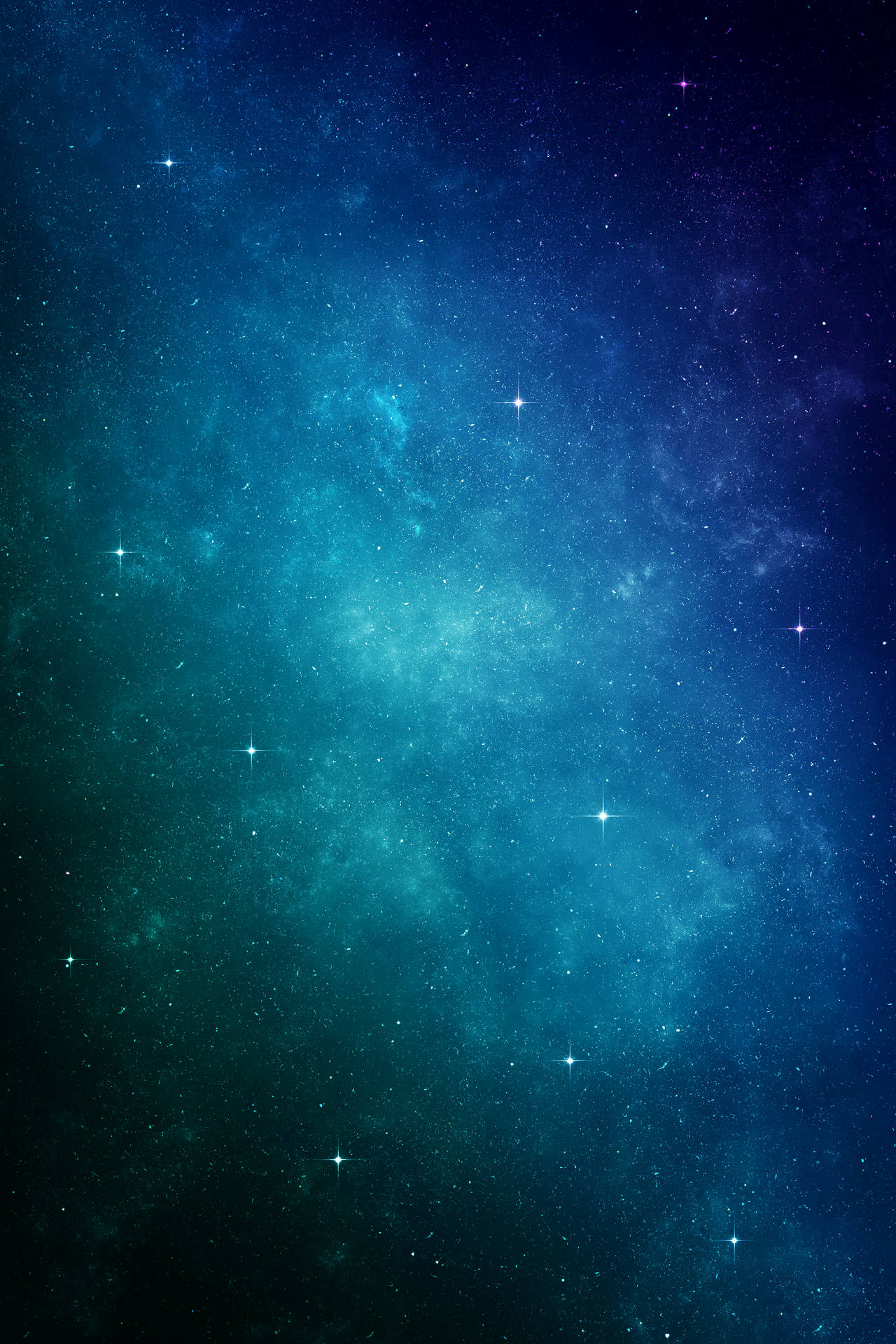 抽象的な星空の夜 iPhone用壁紙
