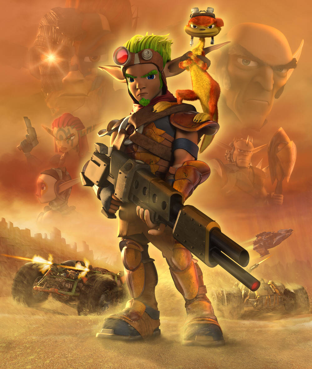 Jak 3 アクションアドベンチャー 壁紙