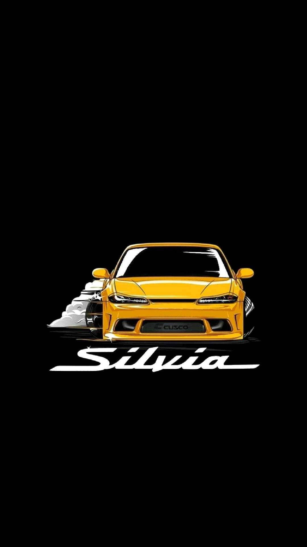 JDM 美学 日産シルビア アート 壁紙