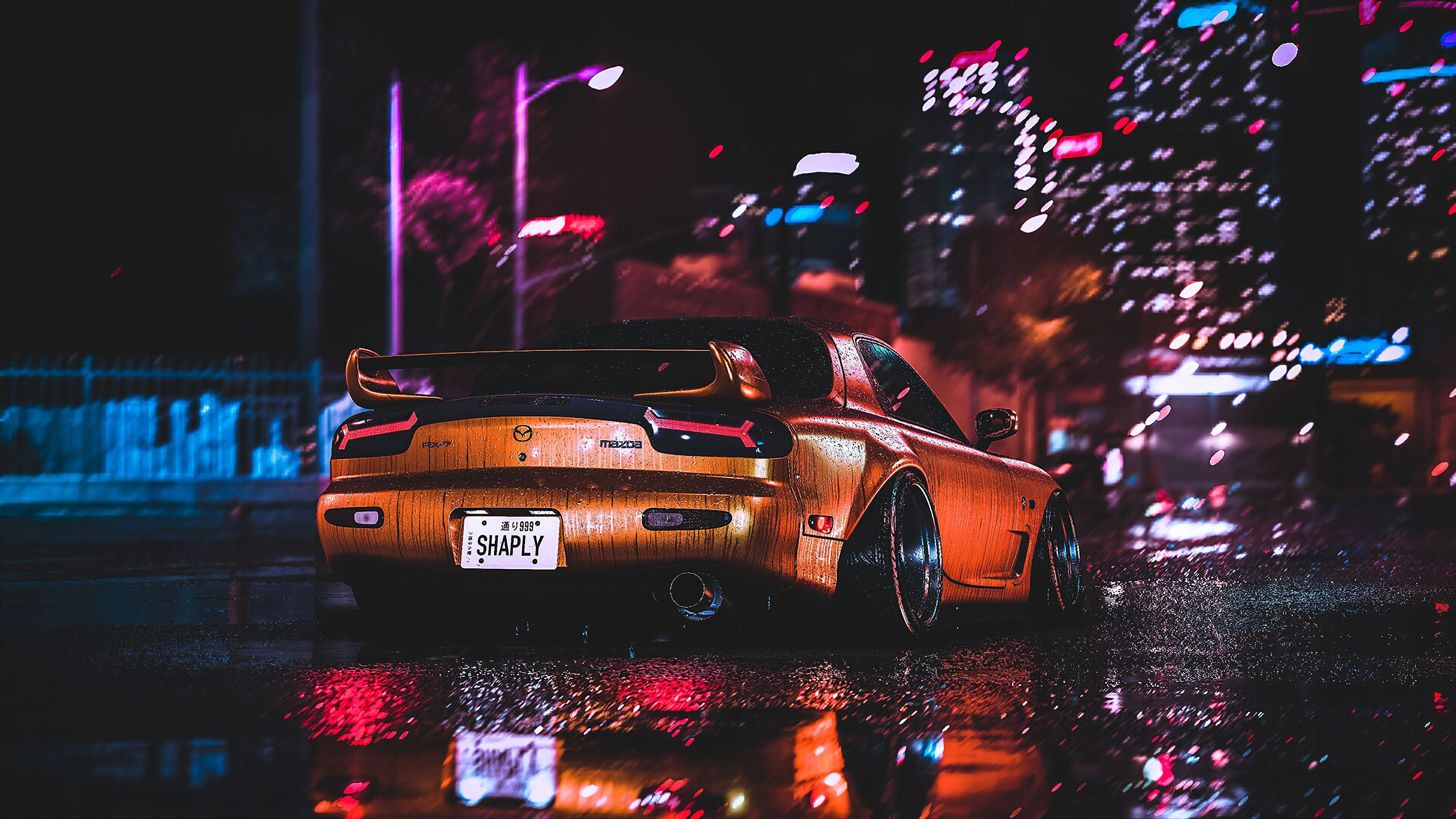 JDM美学 マツダRX-7 壁紙