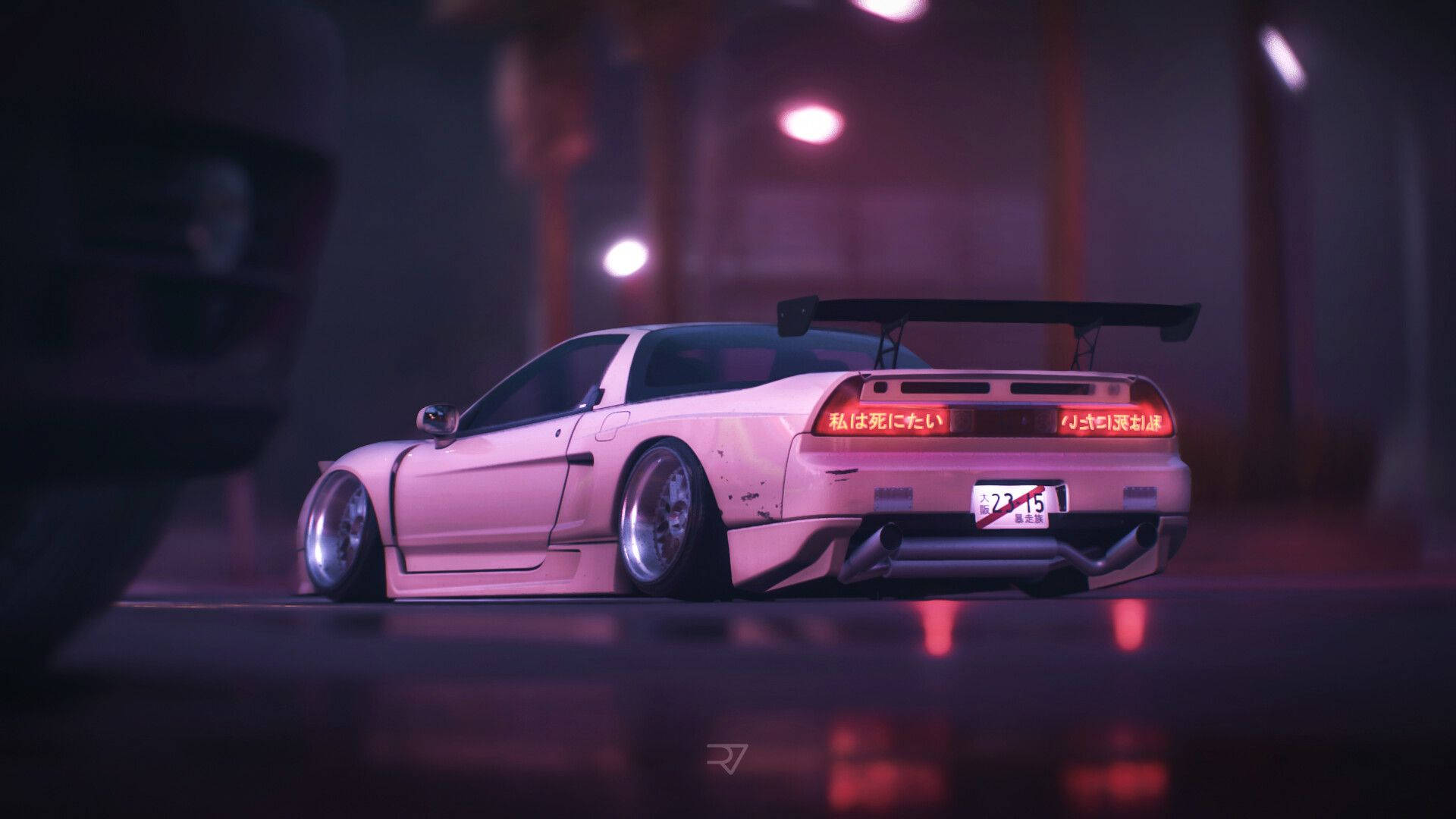 JDM美学のアキュラNSX 壁紙