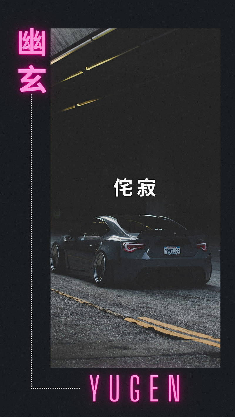 JDM風トヨタ86 壁紙