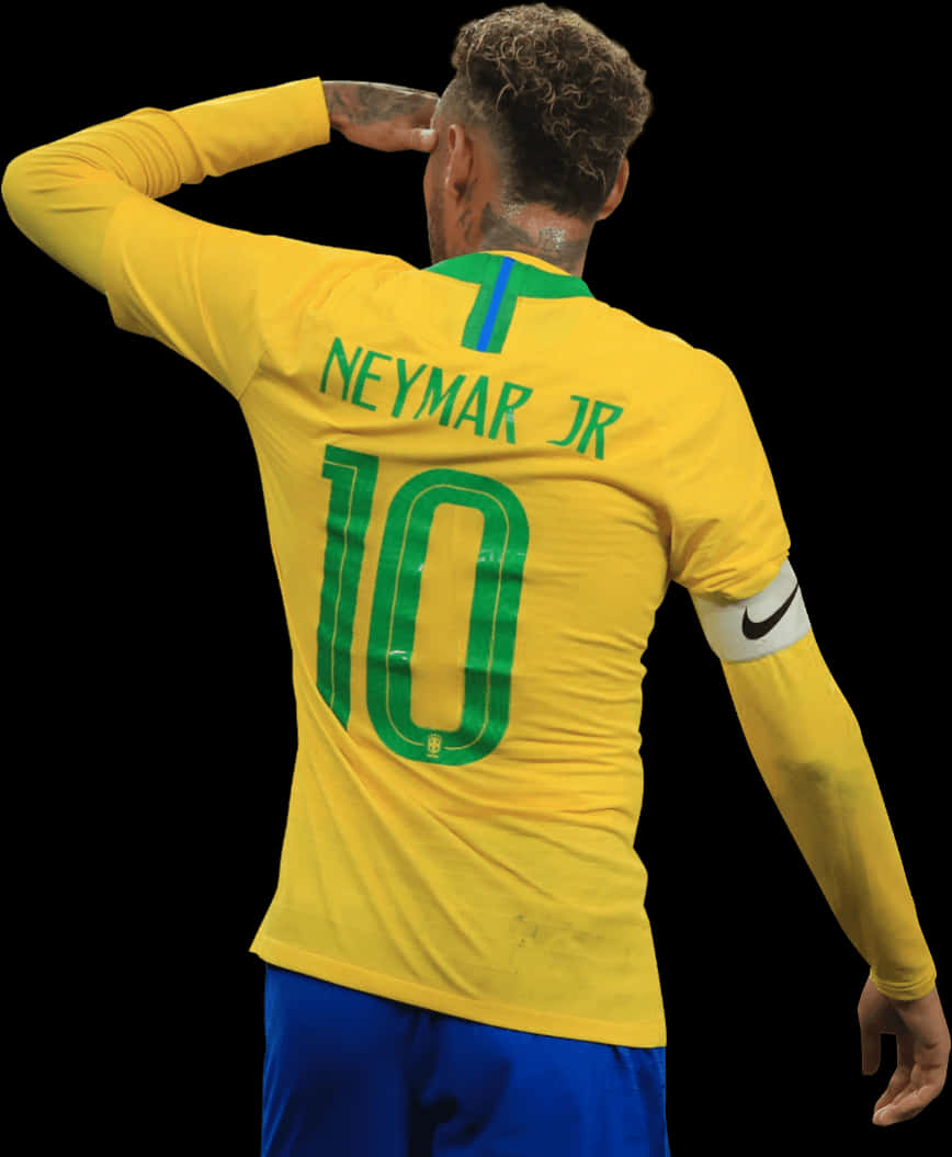 ネイマールJr ブラジル代表 背番号10 壁紙