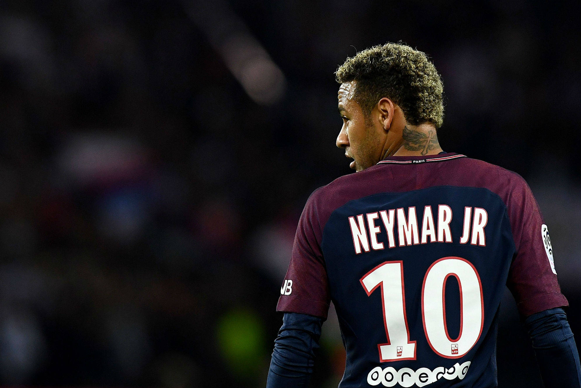 ネイマールJr 背番号10ユニフォーム 壁紙