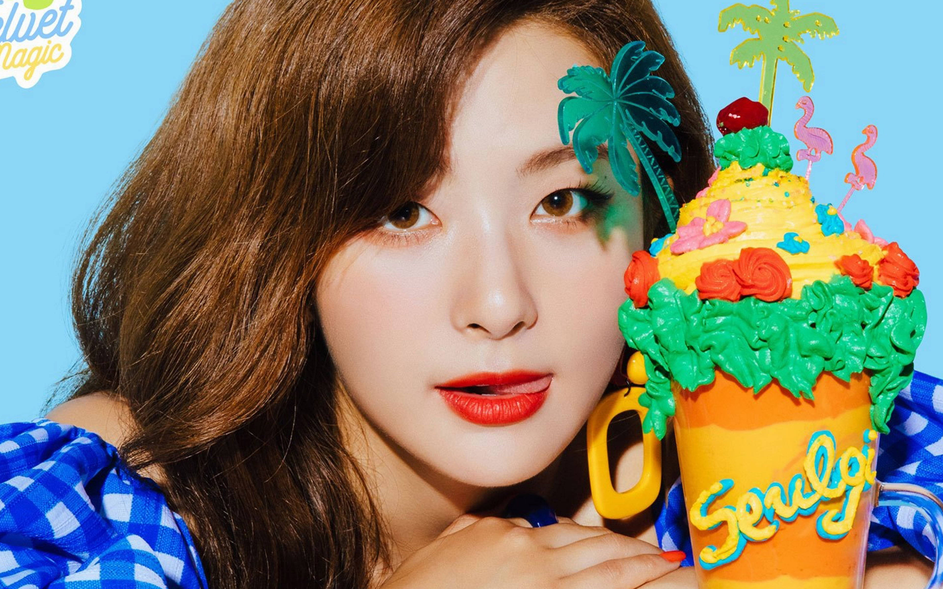 K-POPアイドル スルギ 壁紙