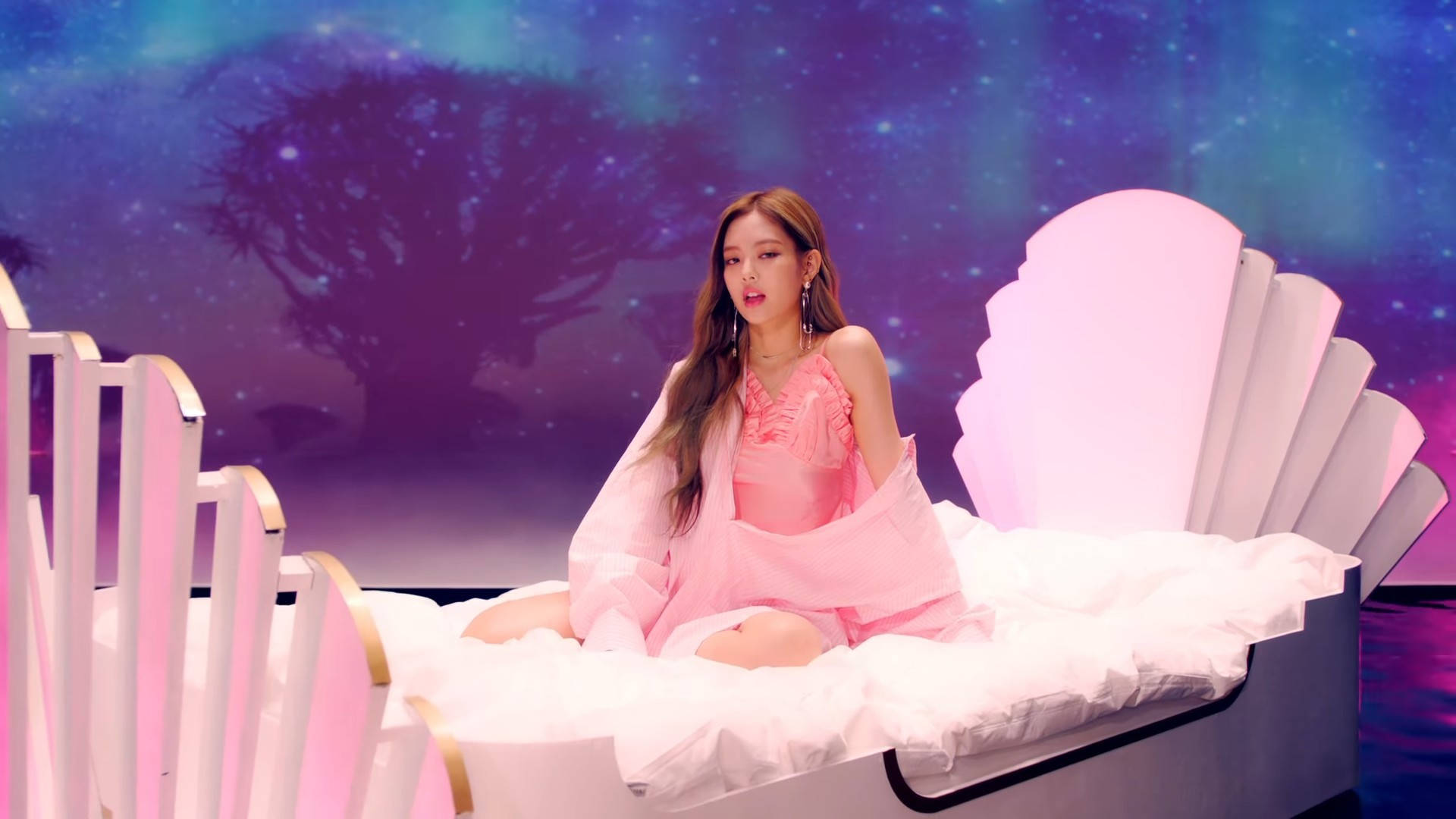 K-PopグループBlackpinkのジェニー、ミュージックビデオ「As If It's Your Last」にて 壁紙