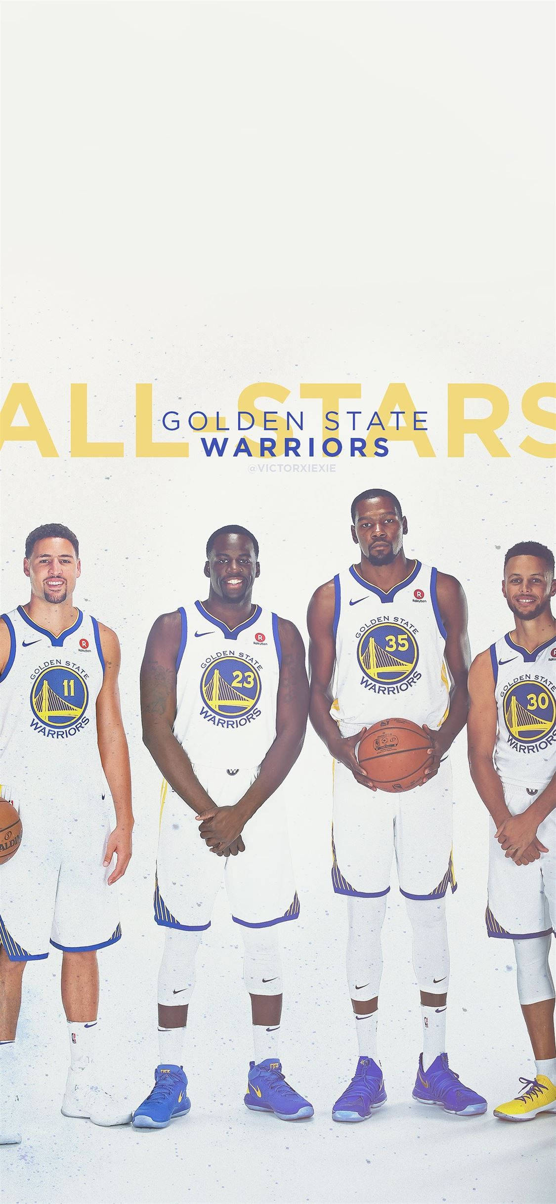 Klay Thompson GSW オールスターズ 壁紙