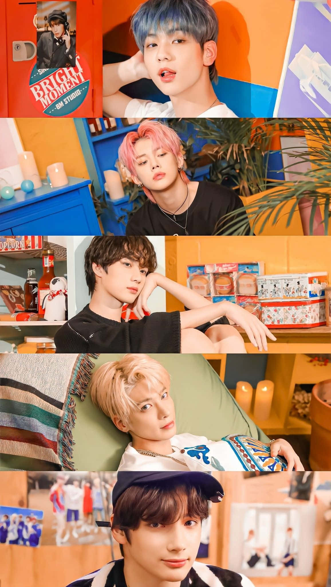 Kpopパフォーマーがステージを彩る準備万端 壁紙