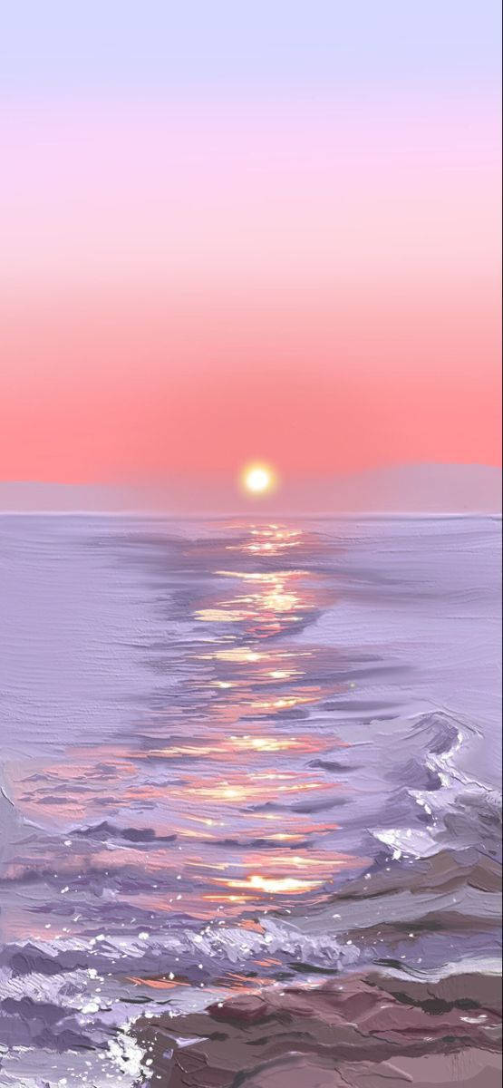 Lo Fi iPhone 海 壁紙