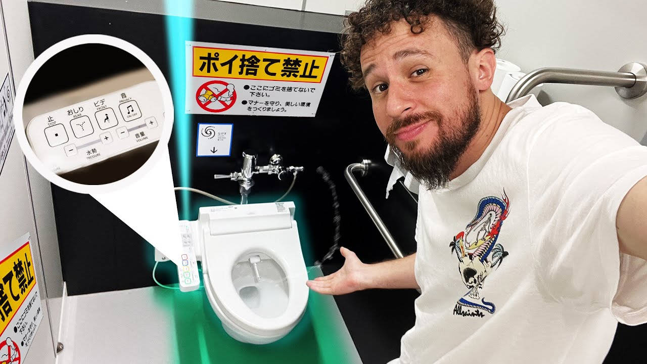 Luisito Comunica トイレレビュー 壁紙