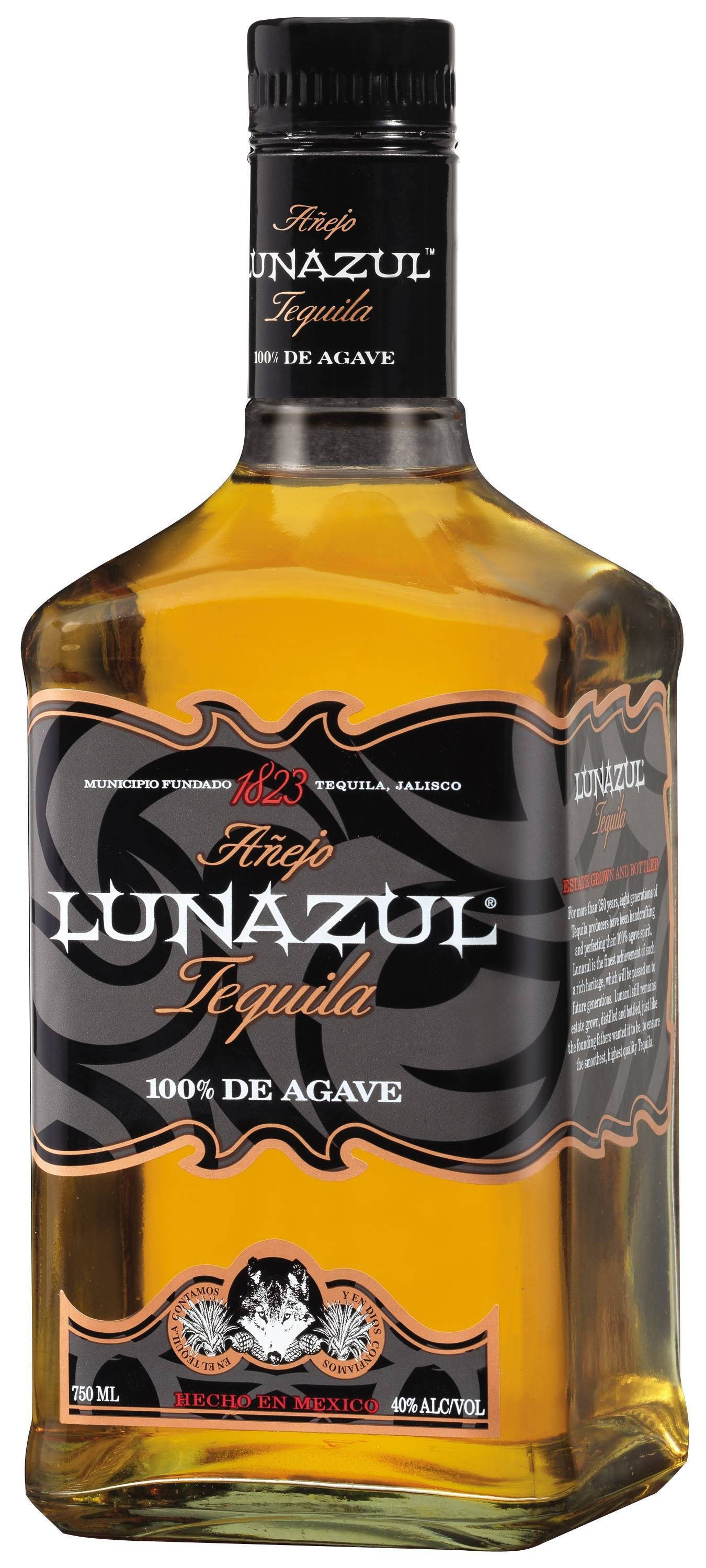 Lunazul Anejo 100% アガベ テキーラ 壁紙