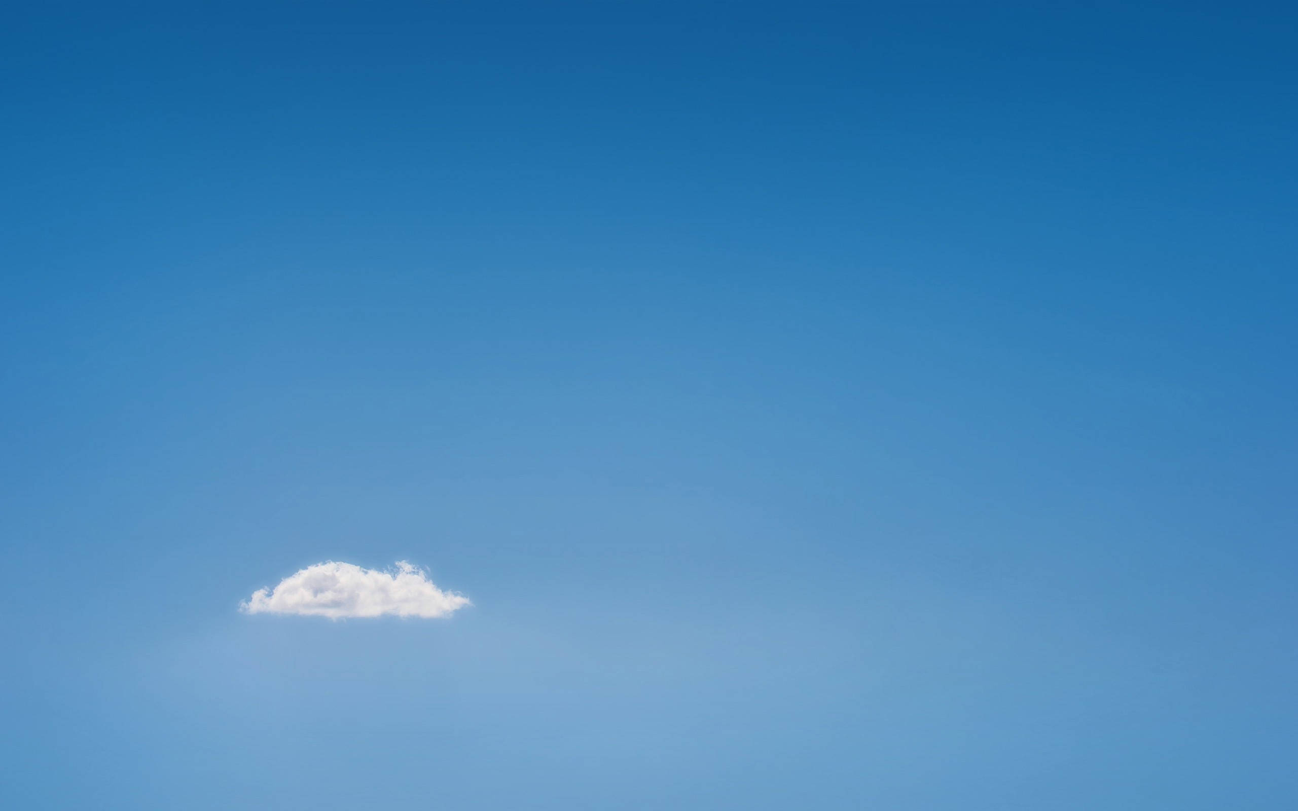 MacBook Air ひとつ雲 壁紙