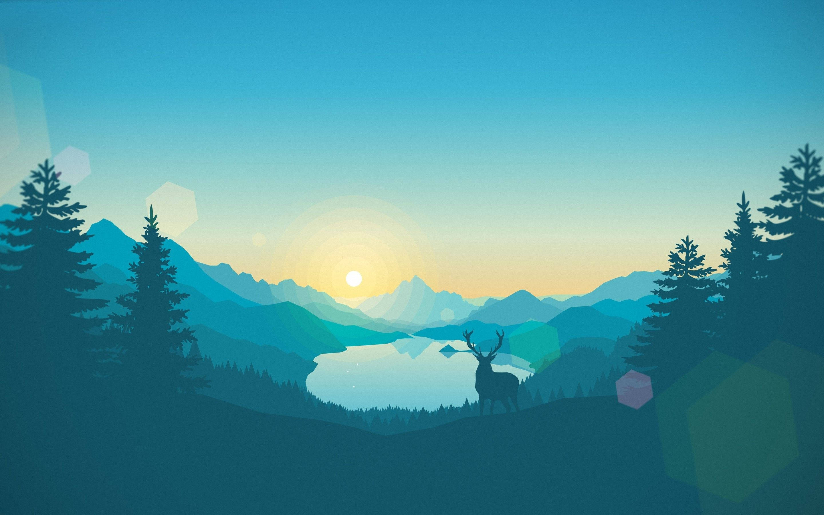 MacBook Pro Firewatch サンライズ 壁紙