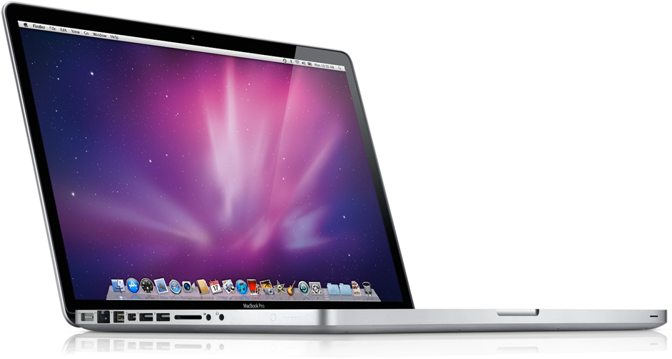 MacBook Pro 側面ビュー 壁紙