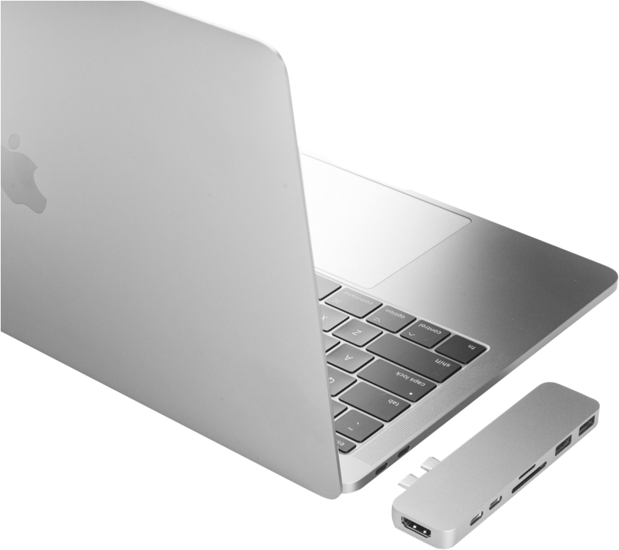 MacBook ProとUSB-Cハブ 壁紙