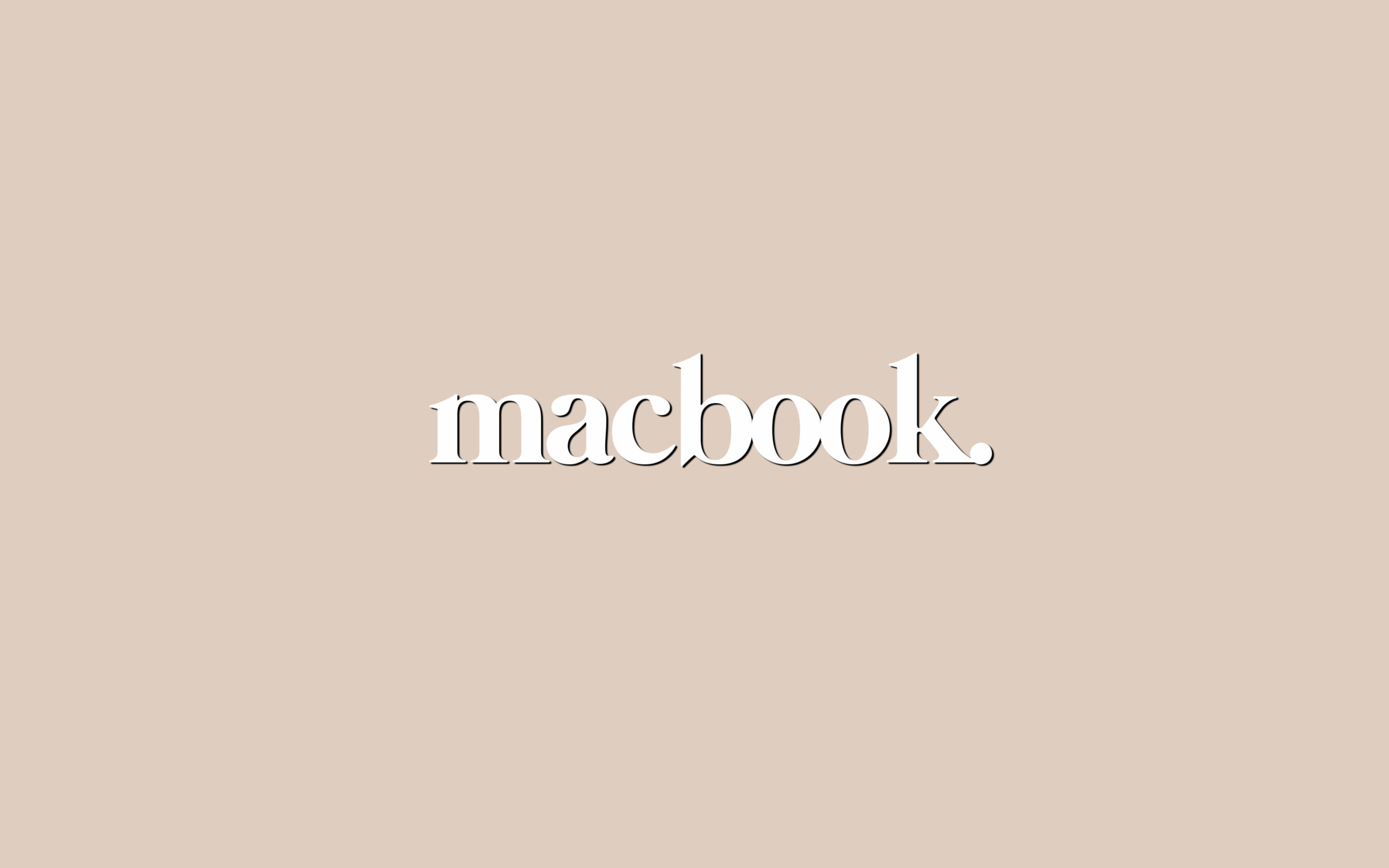 Macbook ミニマル エステティック デスクトップ 壁紙