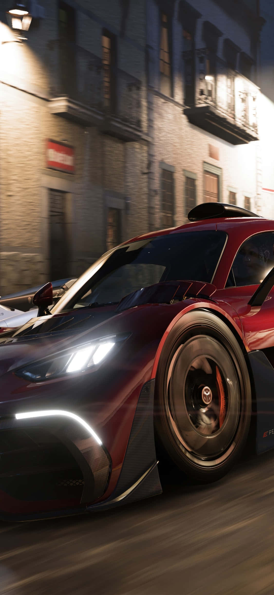 McLaren P1 iPhone X Forza Motorsport 7 背景 壁紙