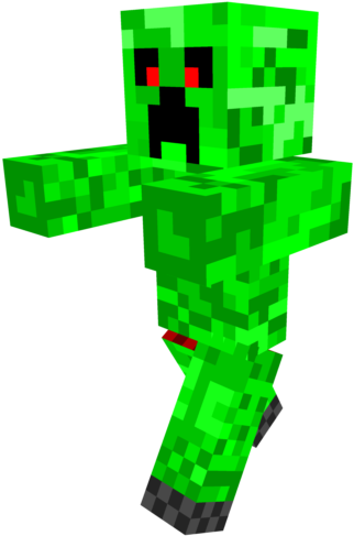 Minecraft クリーパー キャラクターモデル 壁紙