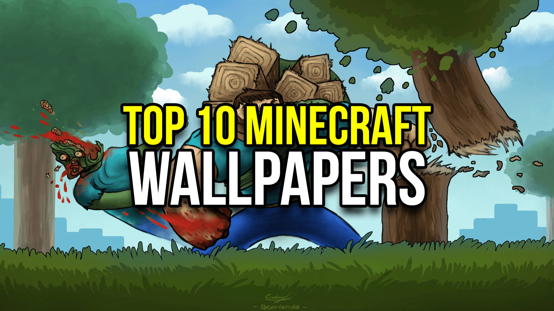 Minecraftの世界を深く掘り下げる 壁紙