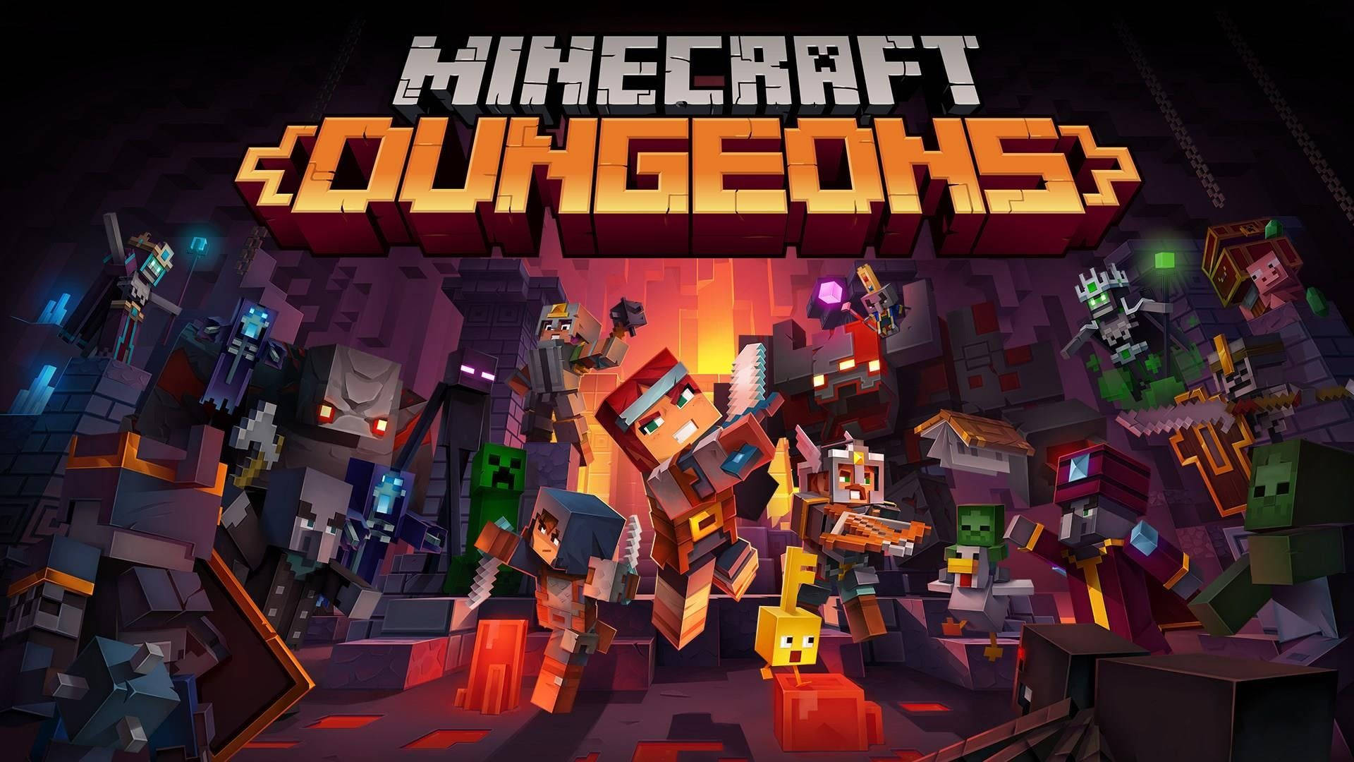 Minecraft Dungeons 公式ポスター 壁紙