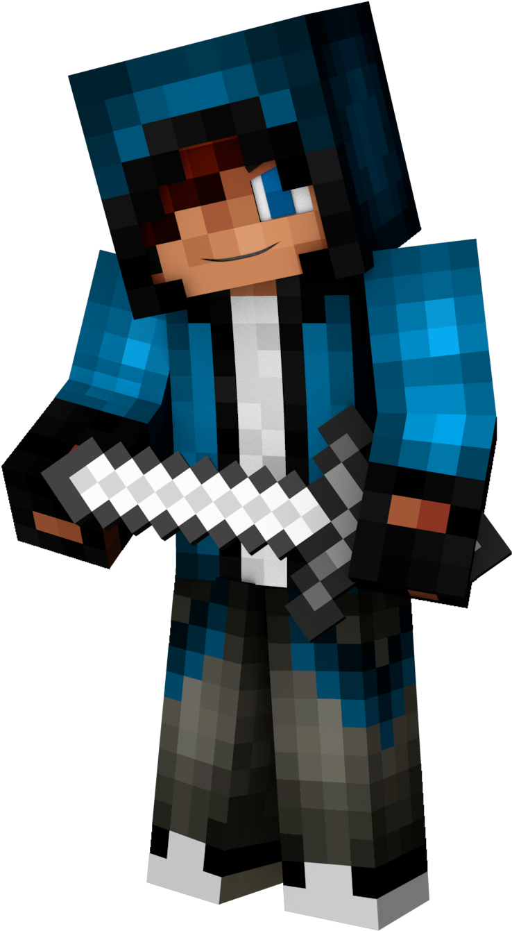 Minecraft キャラクター 剣持ち 壁紙