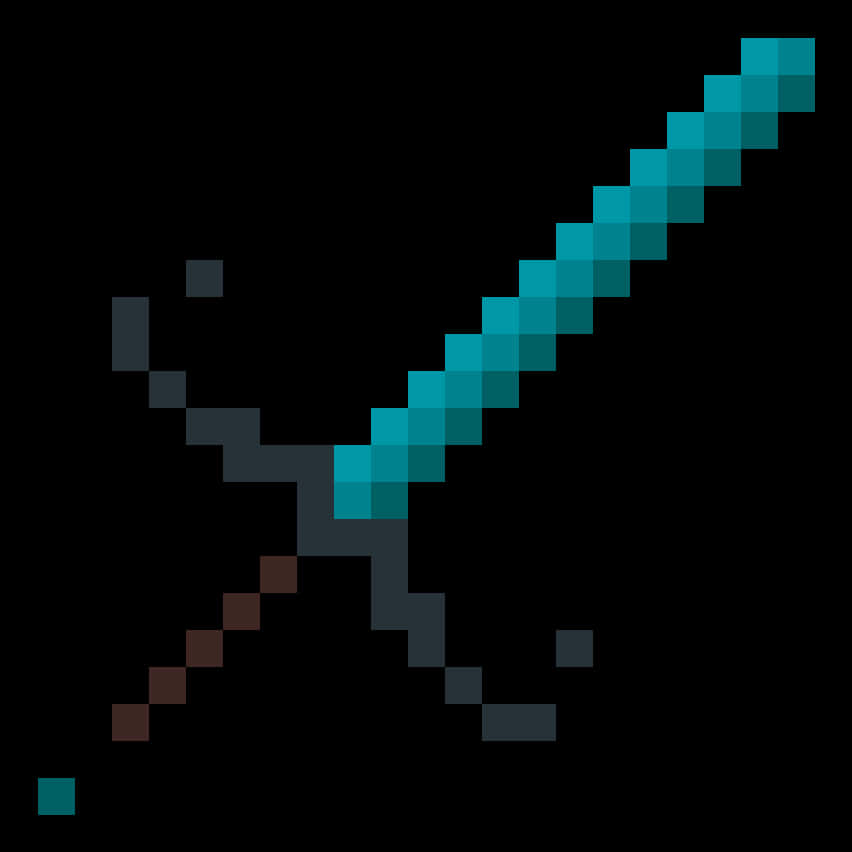 Minecraft ダイヤモンドソード グラフィック 壁紙
