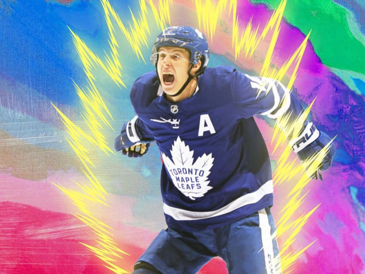 Mitchell Marner スーパーサイヤ人 ファンアート 壁紙
