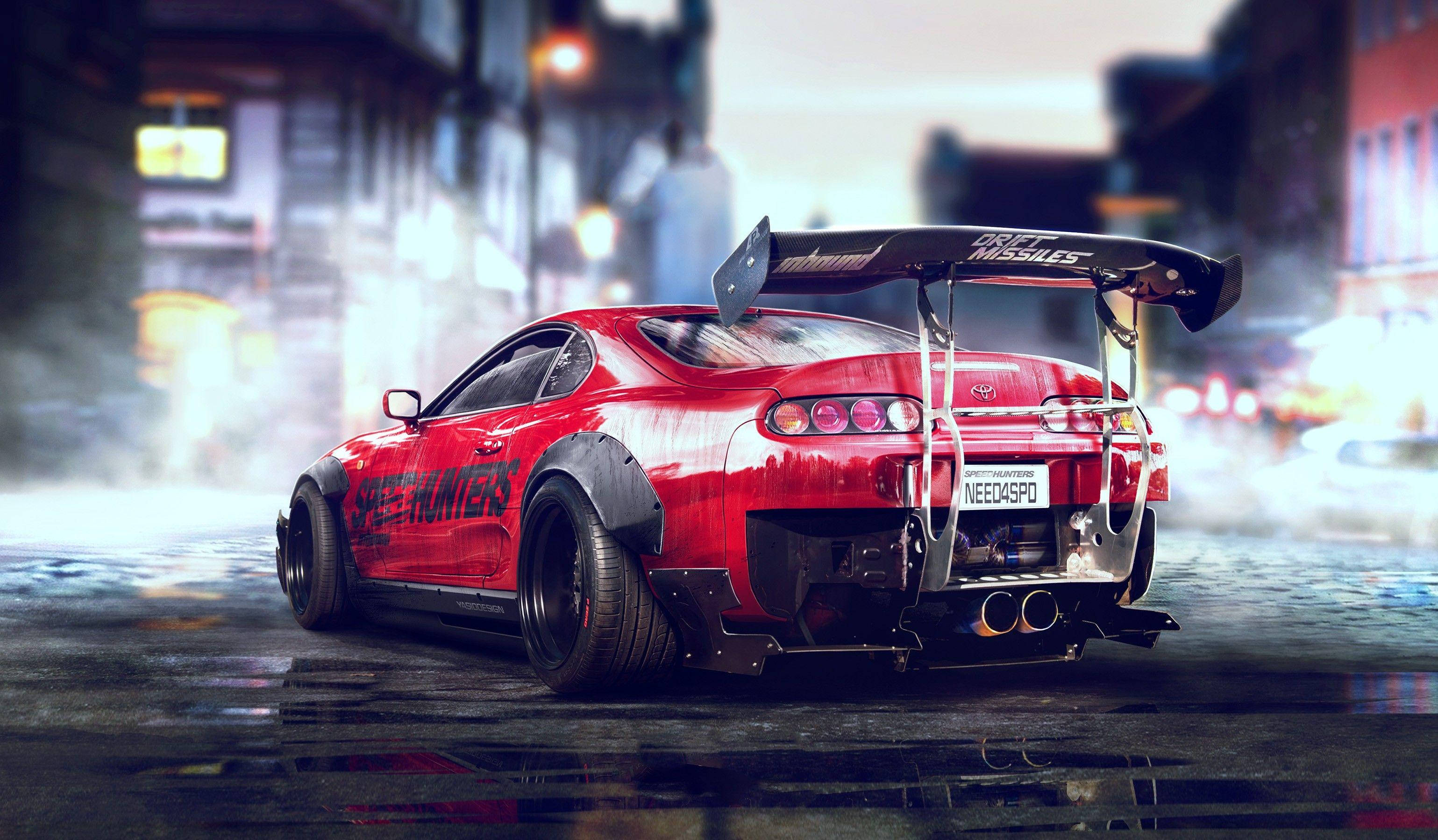フルチューンのトヨタ スープラ Mk4 壁紙