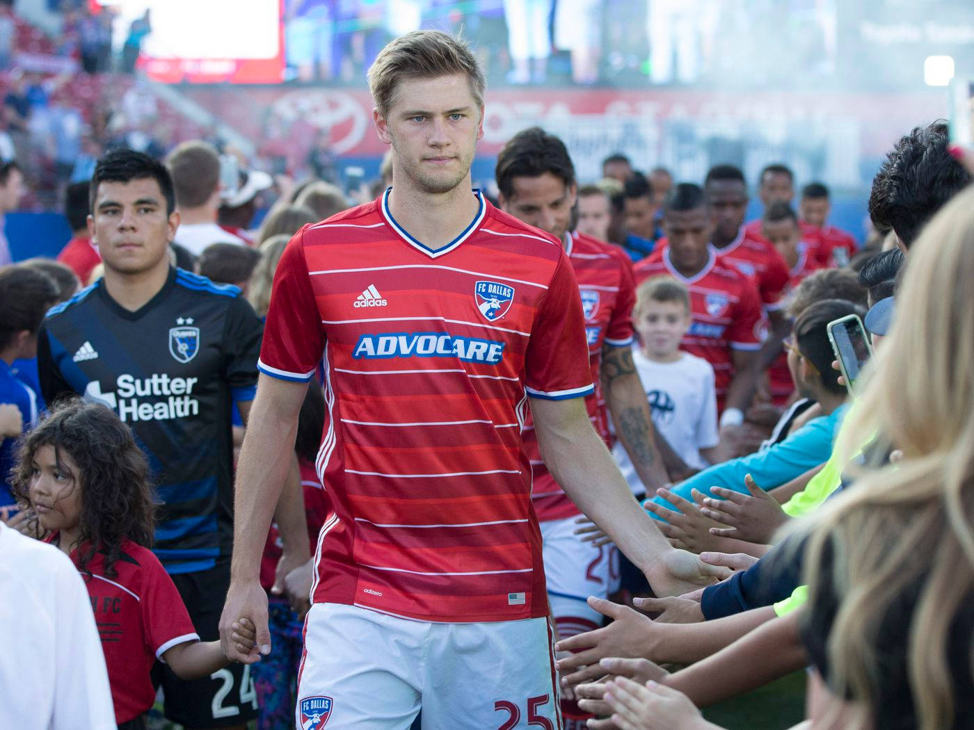 MLS FCダラス 背番号25 ウォーカー・ジマーマン 壁紙