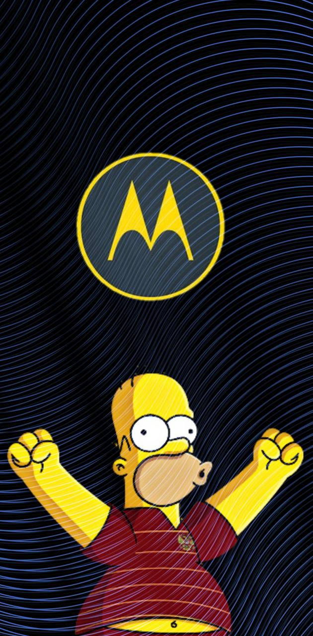 Motorola アンド シンプソン 壁紙