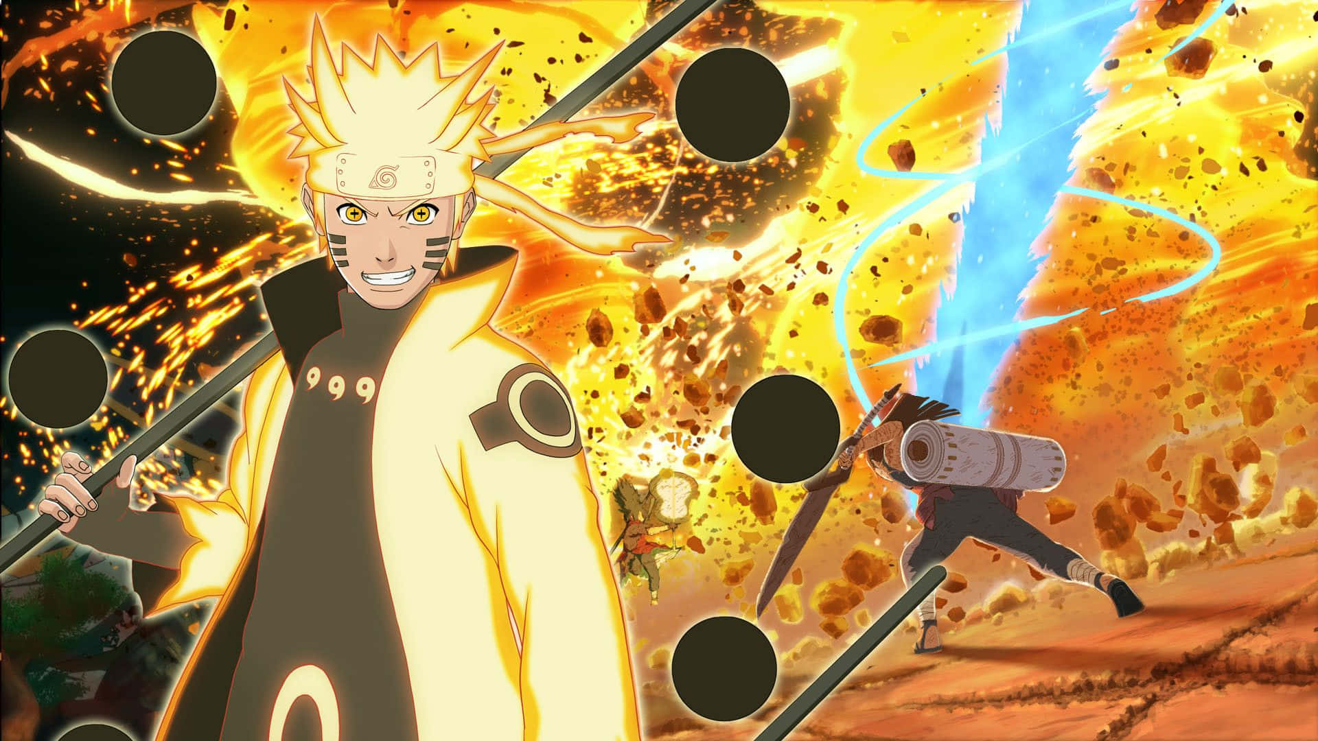 伝説のトリオ、ナルト、サクラ、サスケ（NARUTO疾風伝） 壁紙