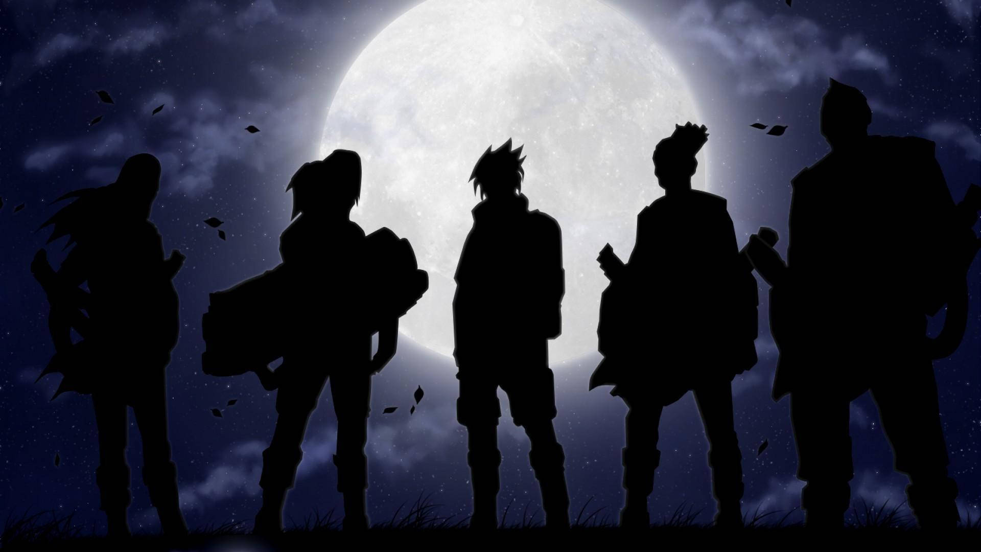 NARUTOの影のキャラクター PC 壁紙