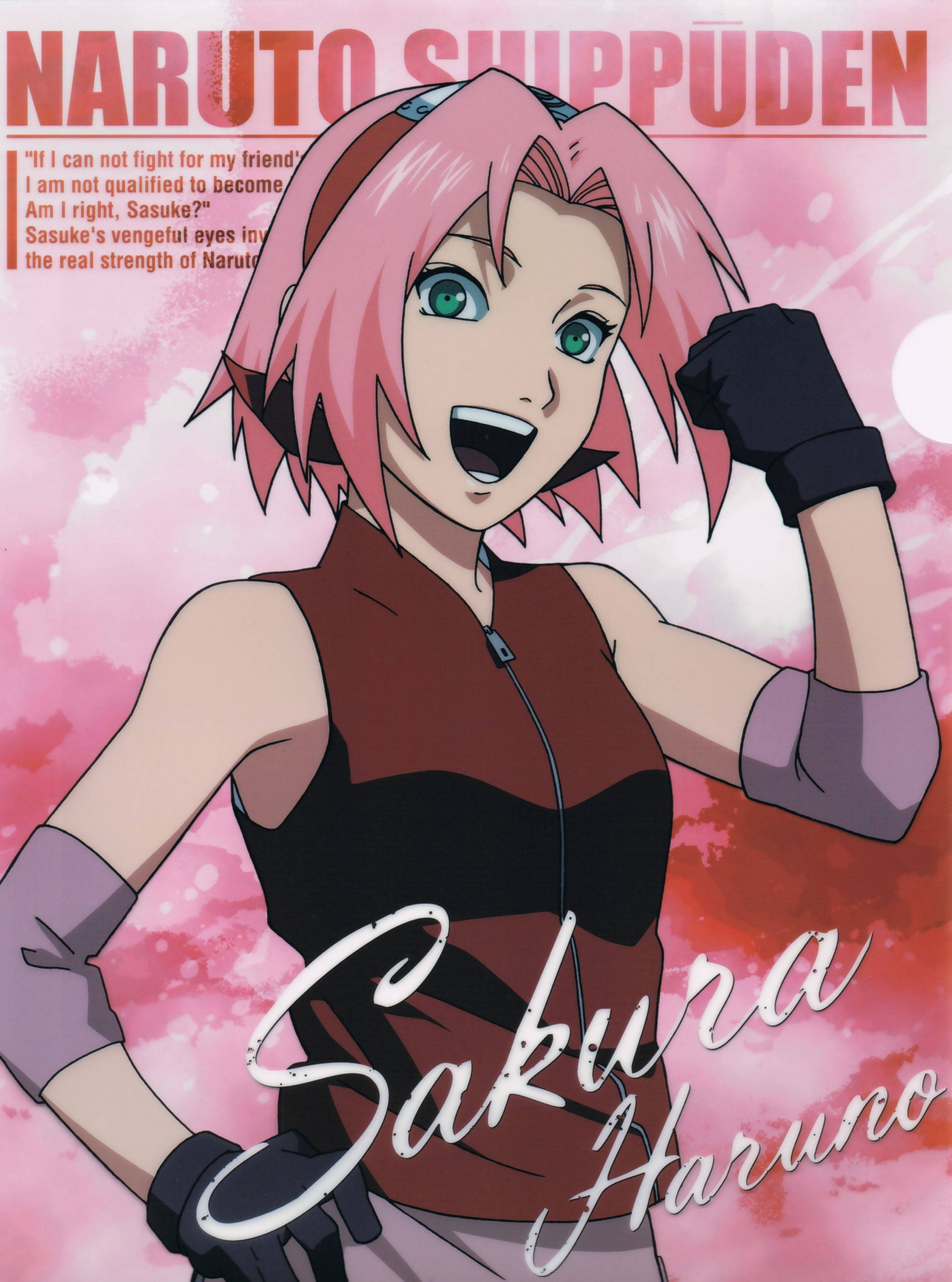 NARUTO疾風伝 アニメ サクラ カバー 壁紙