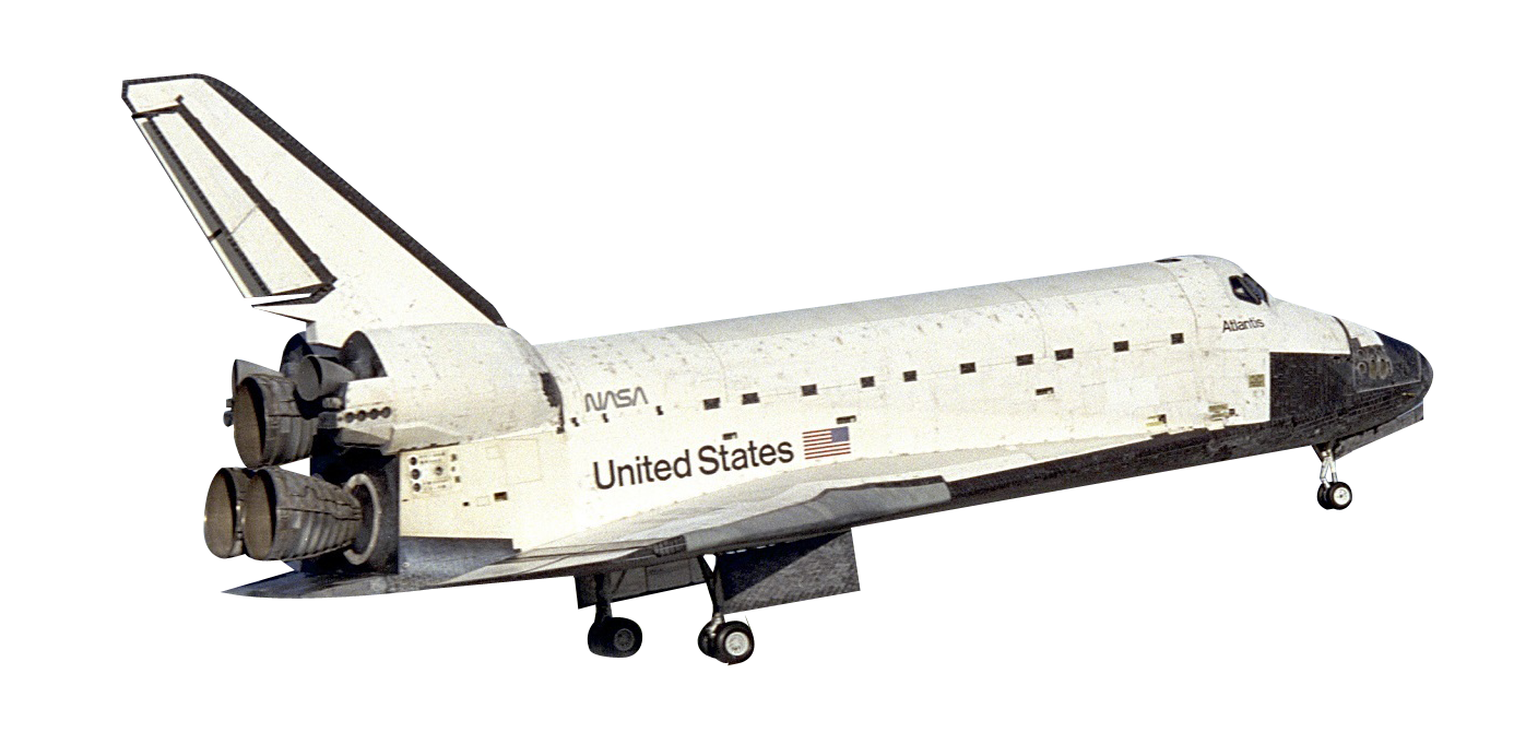 NASA スペースシャトル アトランティス 着陸装置展開 壁紙