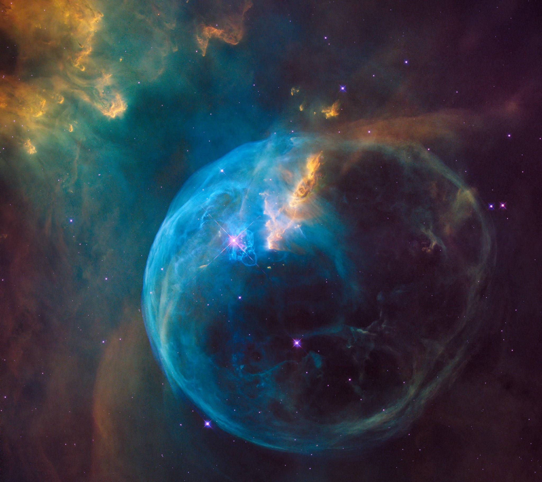 NASA iPhone ウォルフ・ライエ星 壁紙