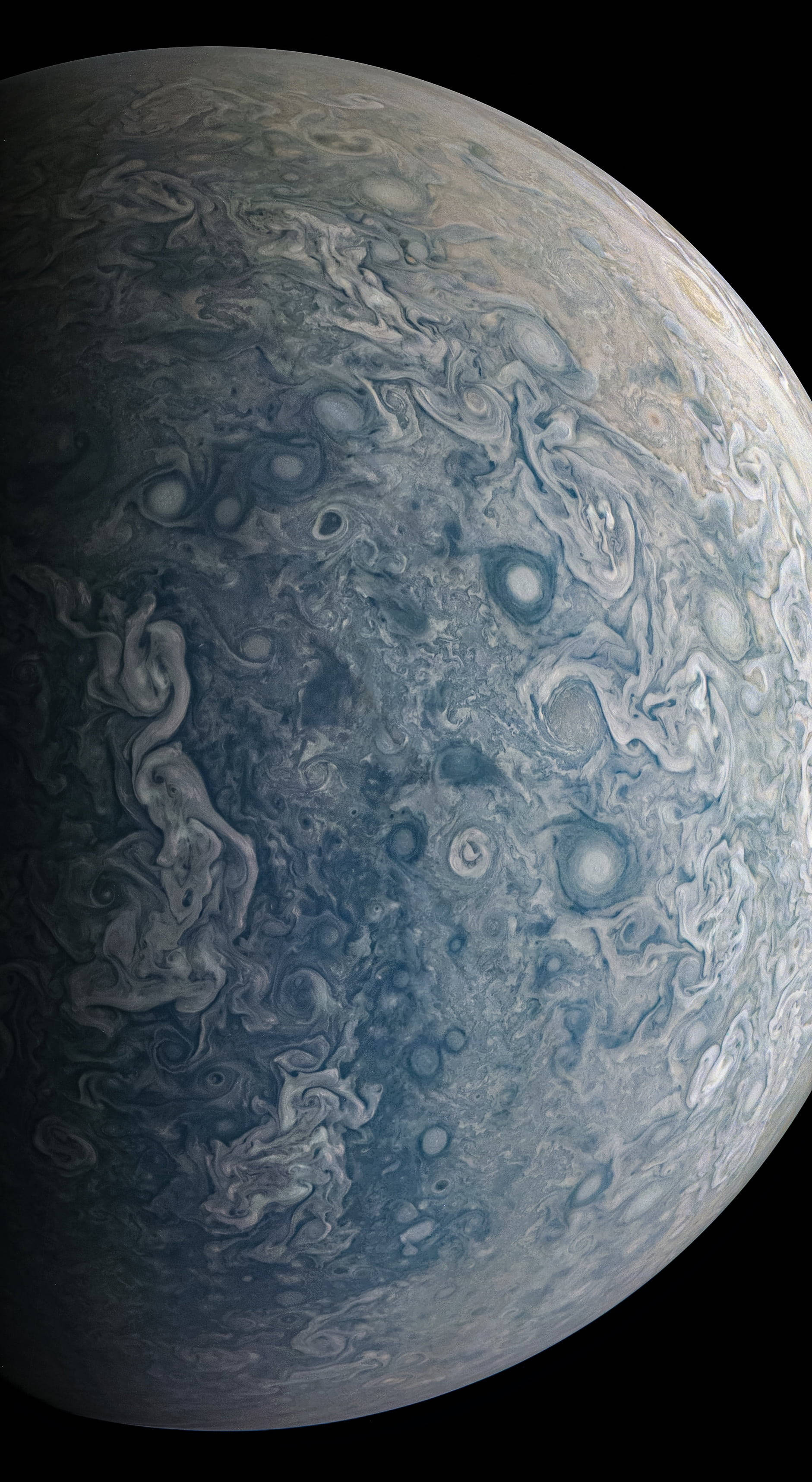 NASA iPhone 木星 多くの嵐 壁紙