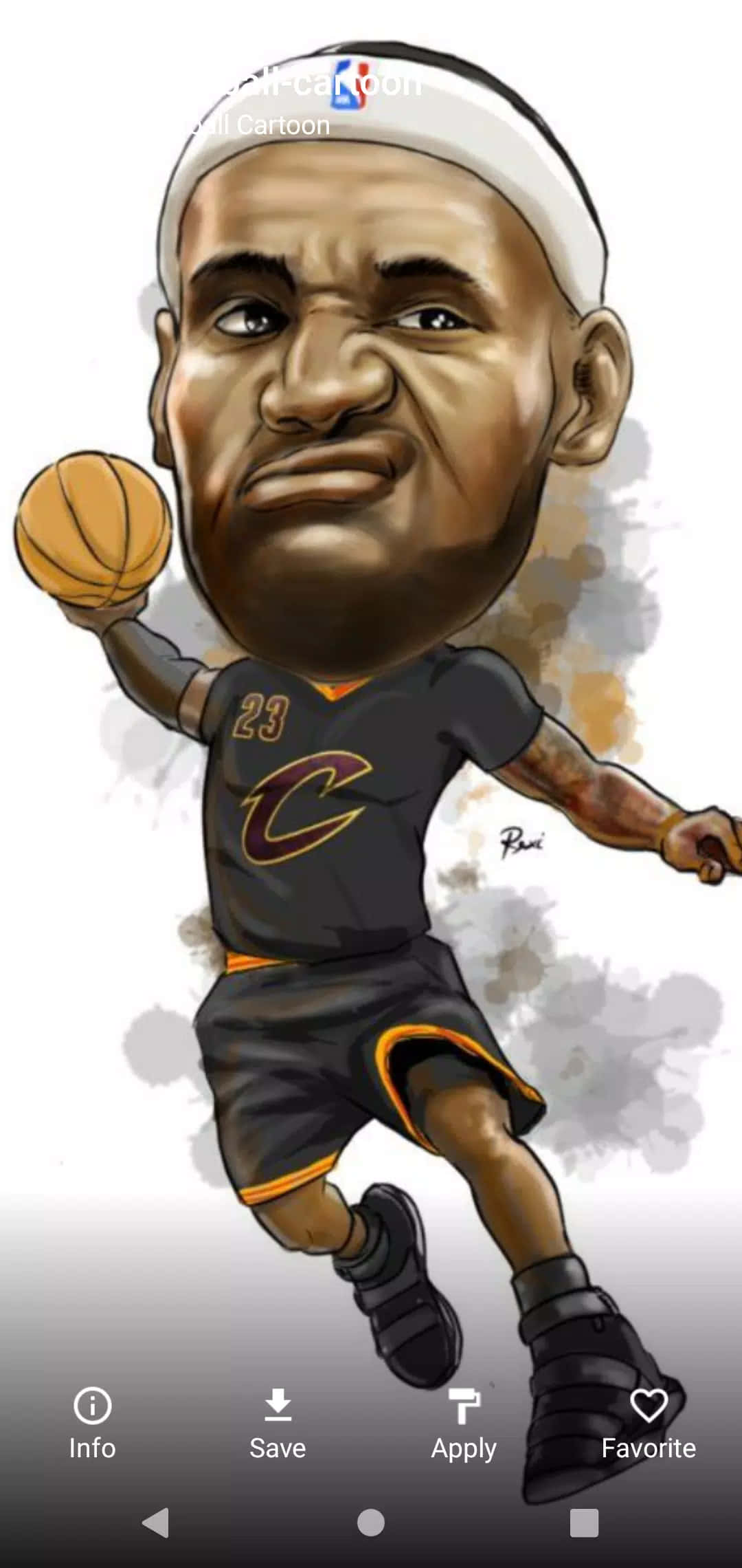 「NBAカートゥーン」 壁紙
