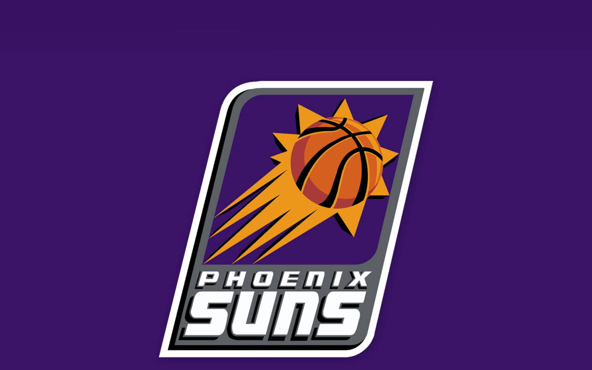 NBA フェニックス・サンズ ロゴ 紫 壁紙
