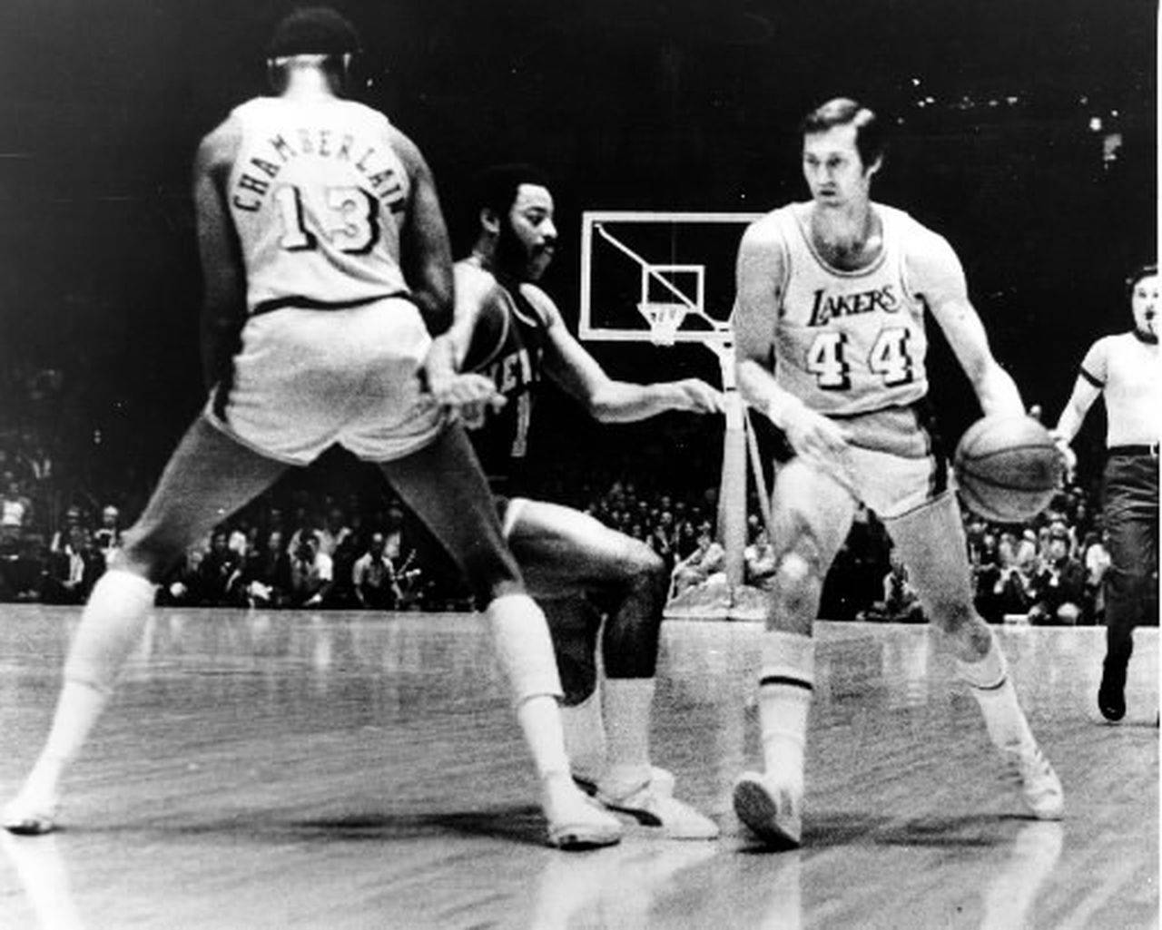 ジェリー・ウェスト ウォルト・フレイジャー NBAファイナル1972 壁紙