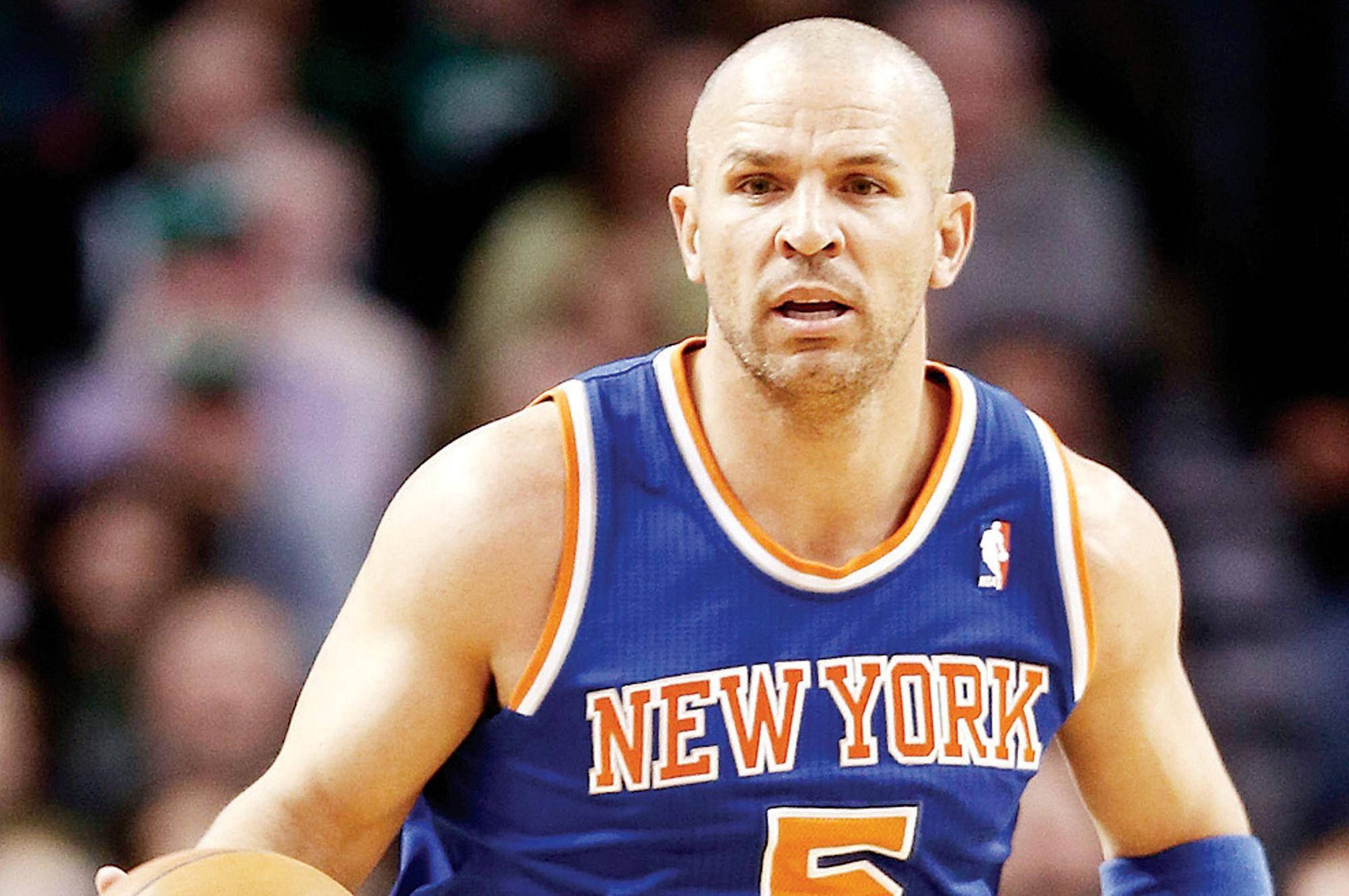 NBA選手ジェイソン・キッドの驚いた表情 壁紙