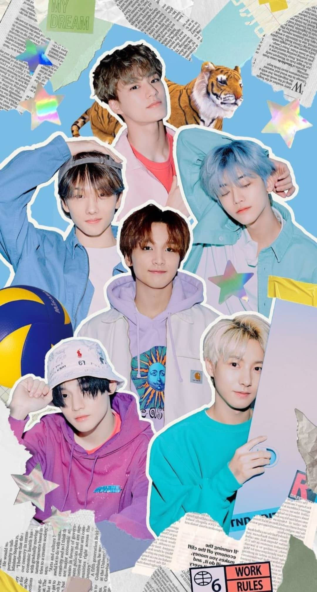 NCT Kpopの影響を受けたインディーキッドスタイル 壁紙