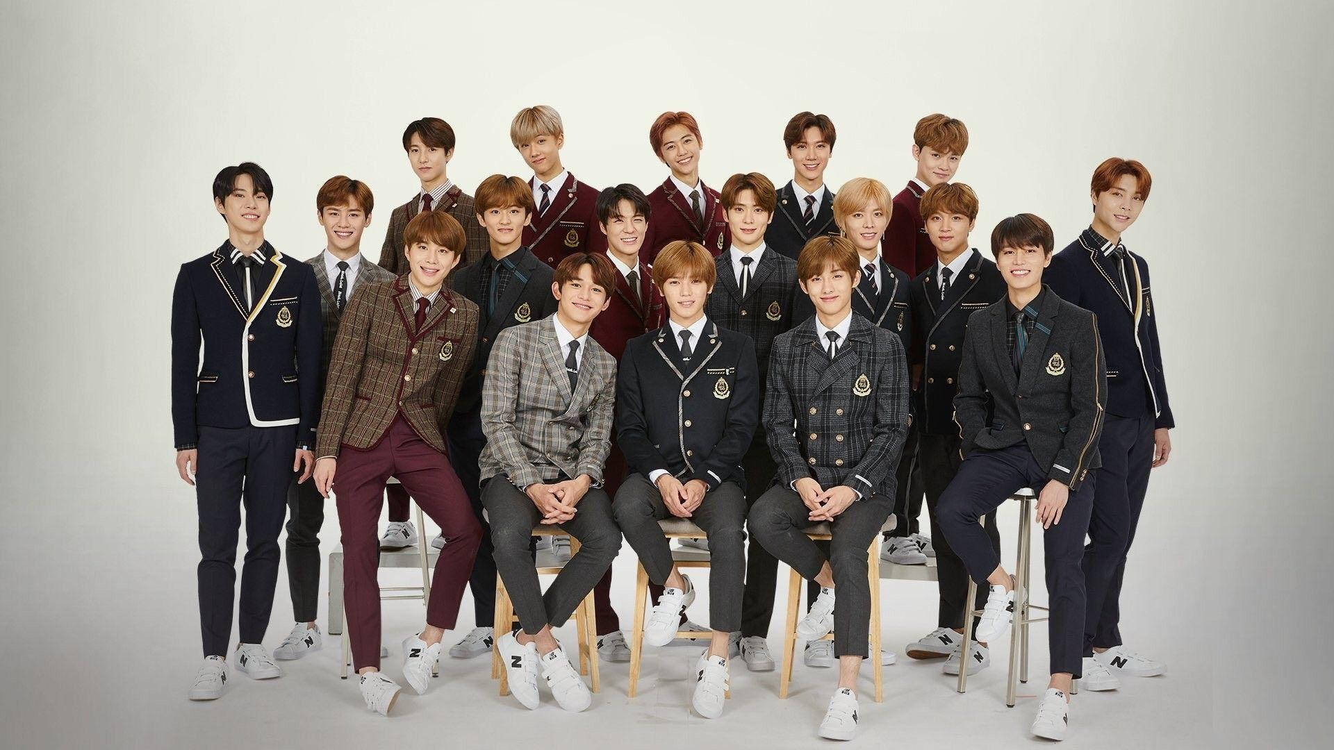 NCT コンピュータ スクールユニフォーム 壁紙