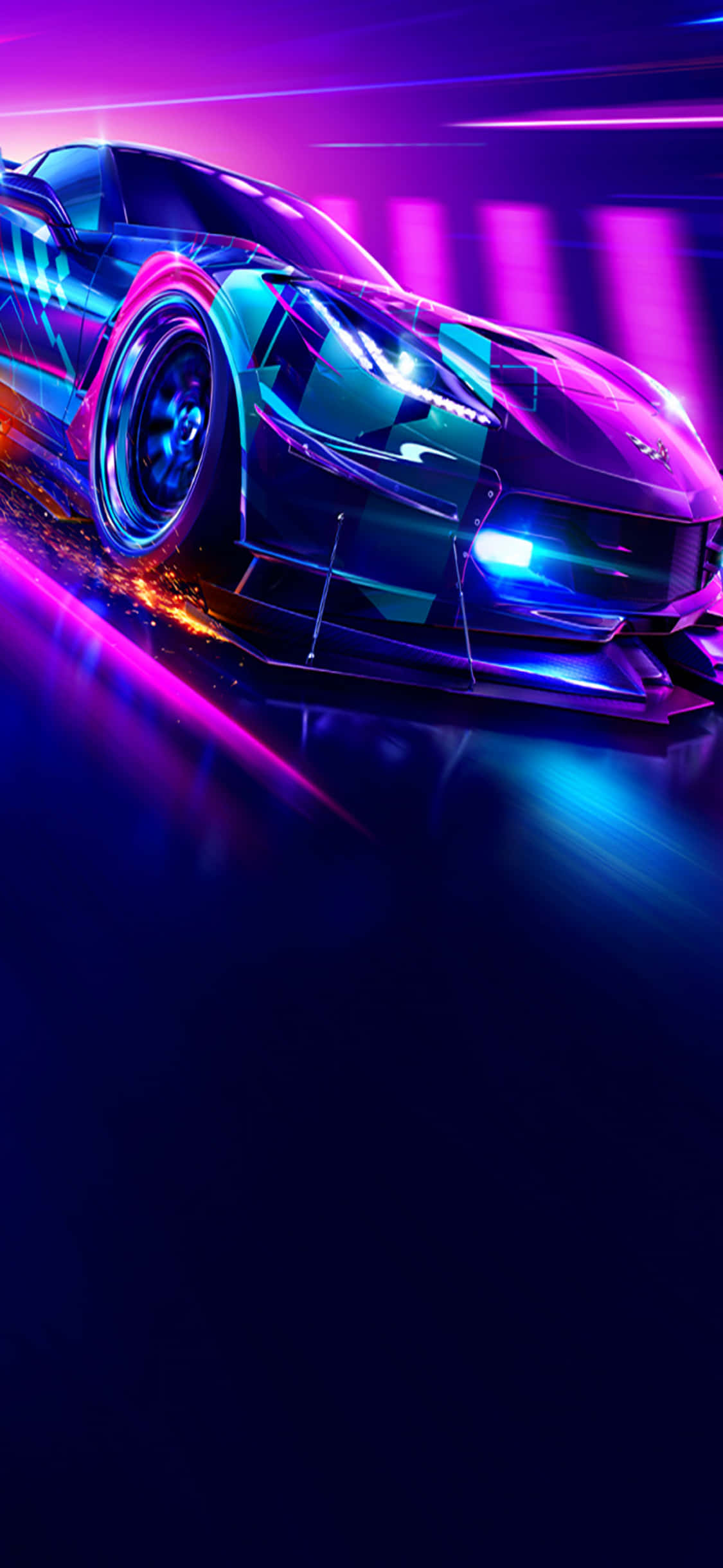 『Need for Speed Heat』がiPhone Xsでレースシーンを熱くする 壁紙