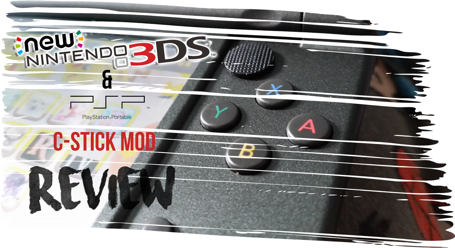 New Nintendo3DS Cスティック改造レビュー 壁紙