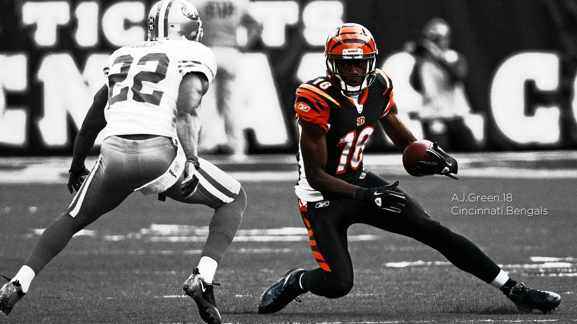NFLフットボール選手 A.J. グリーン 壁紙
