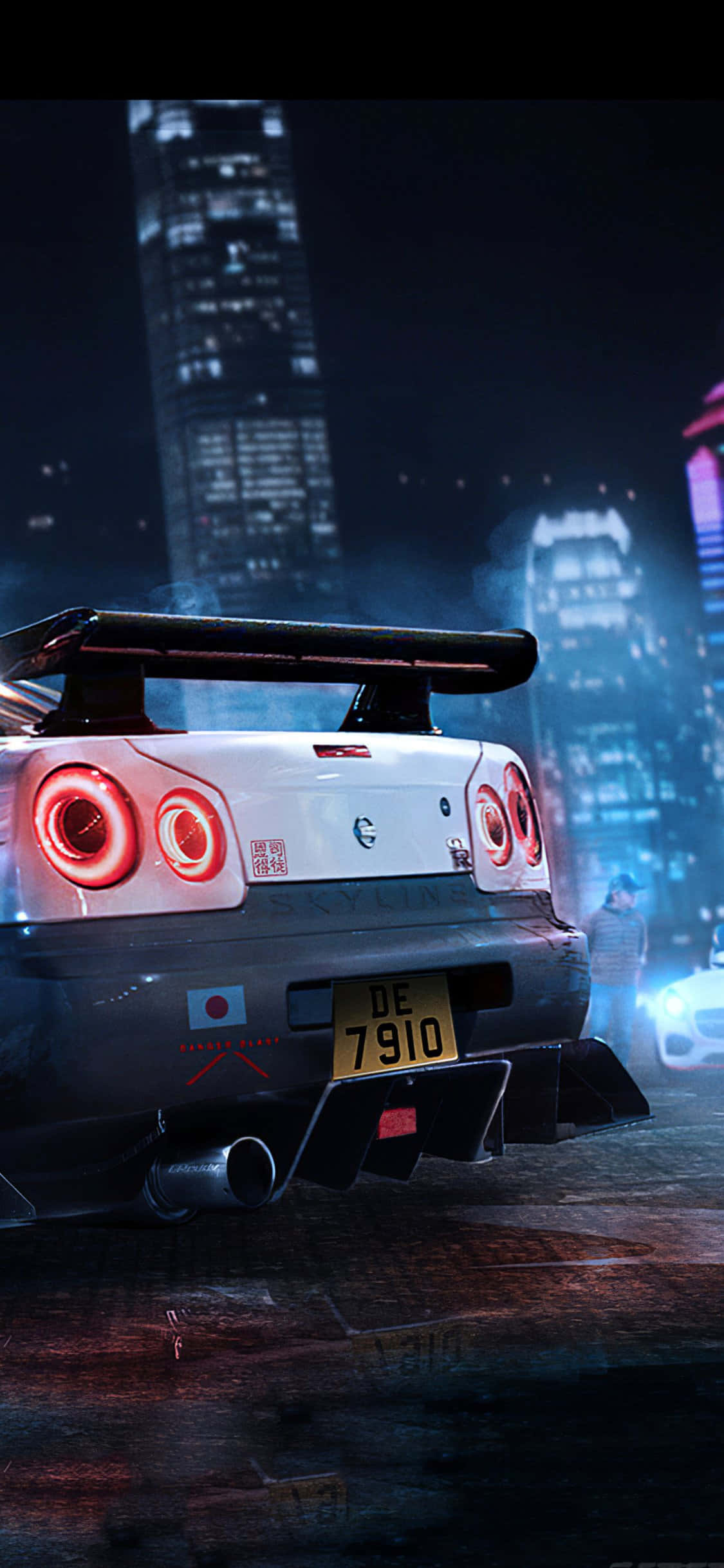 Nissan Skyline iPhoneでスタイルを披露 壁紙