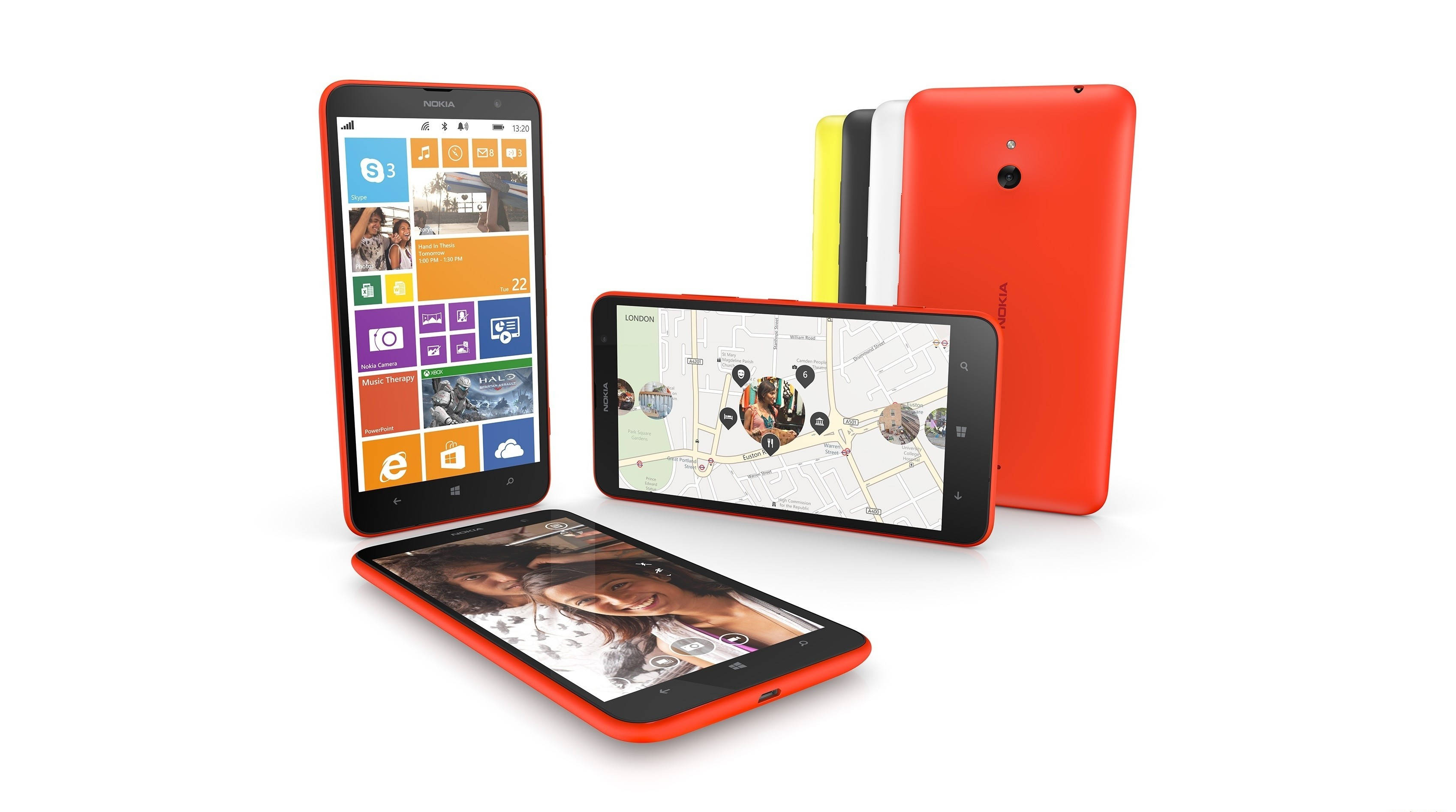 Nokia Lumia 1320 ファブレットスマートフォン 壁紙