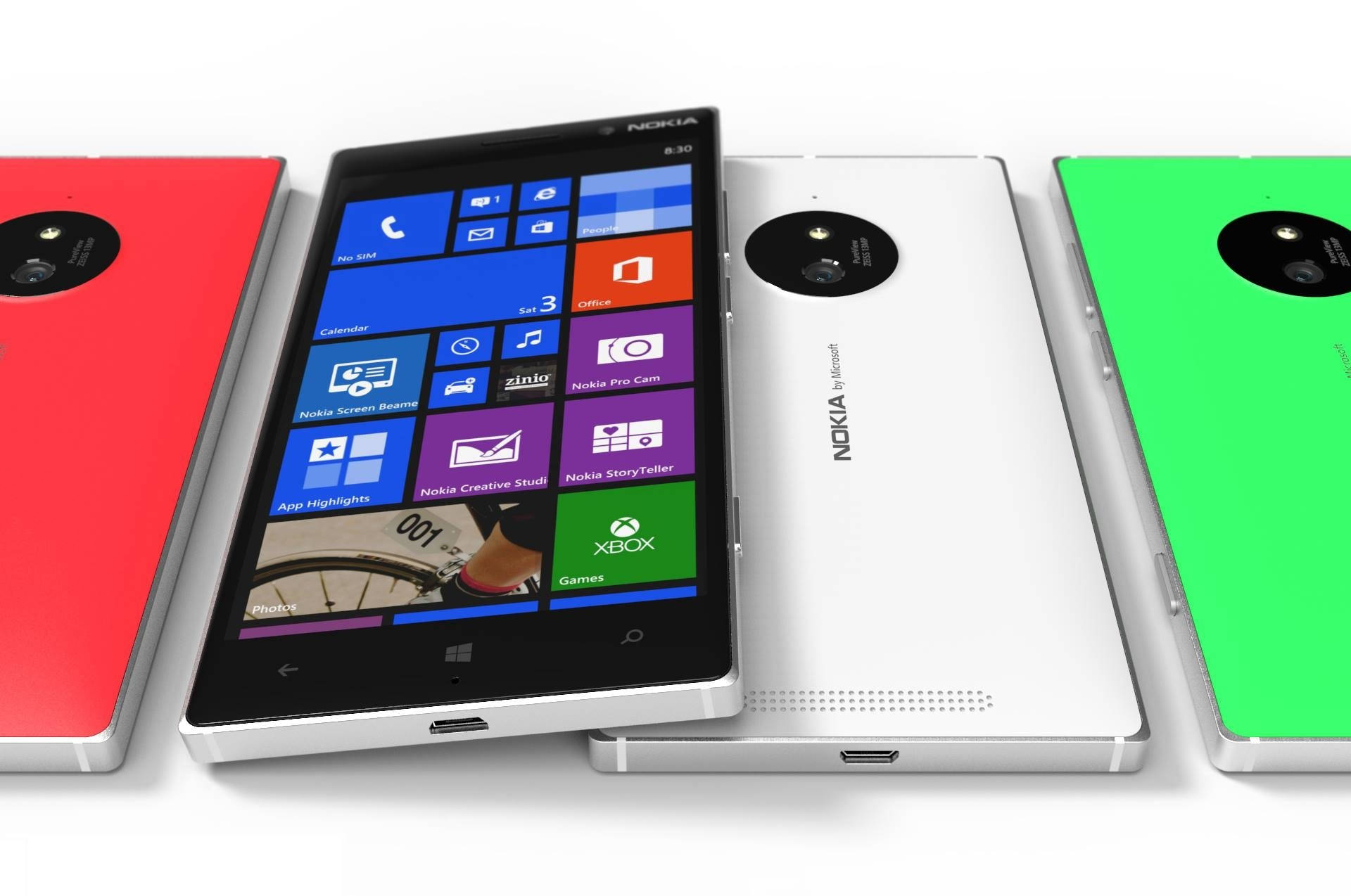 Nokia Lumia 830 スマートフォン 壁紙
