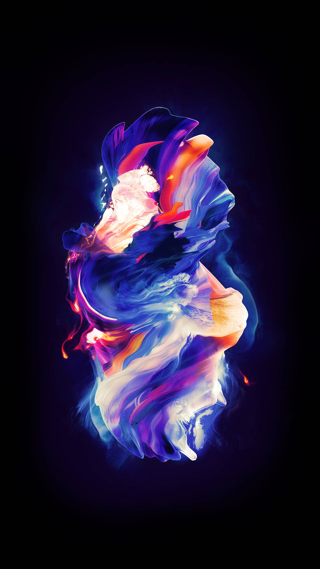 OLED 抽象的な人々 壁紙