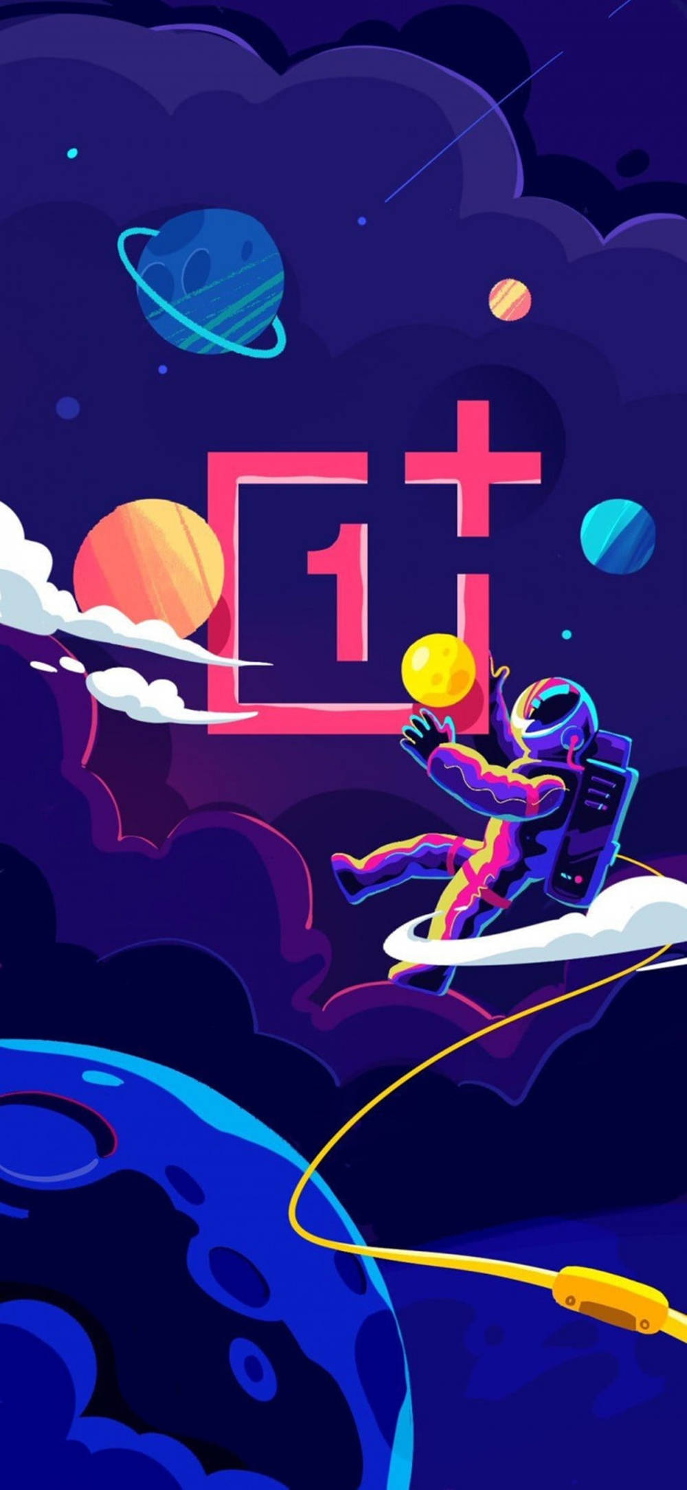 OnePlus 9 Pro 宇宙飛行士 壁紙
